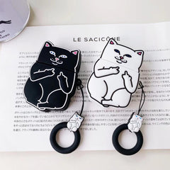 Cartoon Cat Air Pods Case