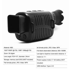 Monocular Night Vision Camera