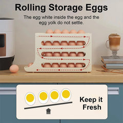 Eggs Sliding Rail Shelf