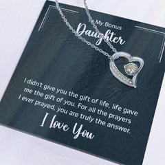 Forever Love Necklace - For Bonus Daughter